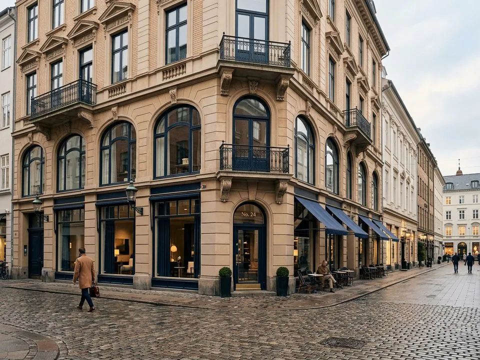 Wohn- und Geschäftshaus in einer historischen Innenstadt