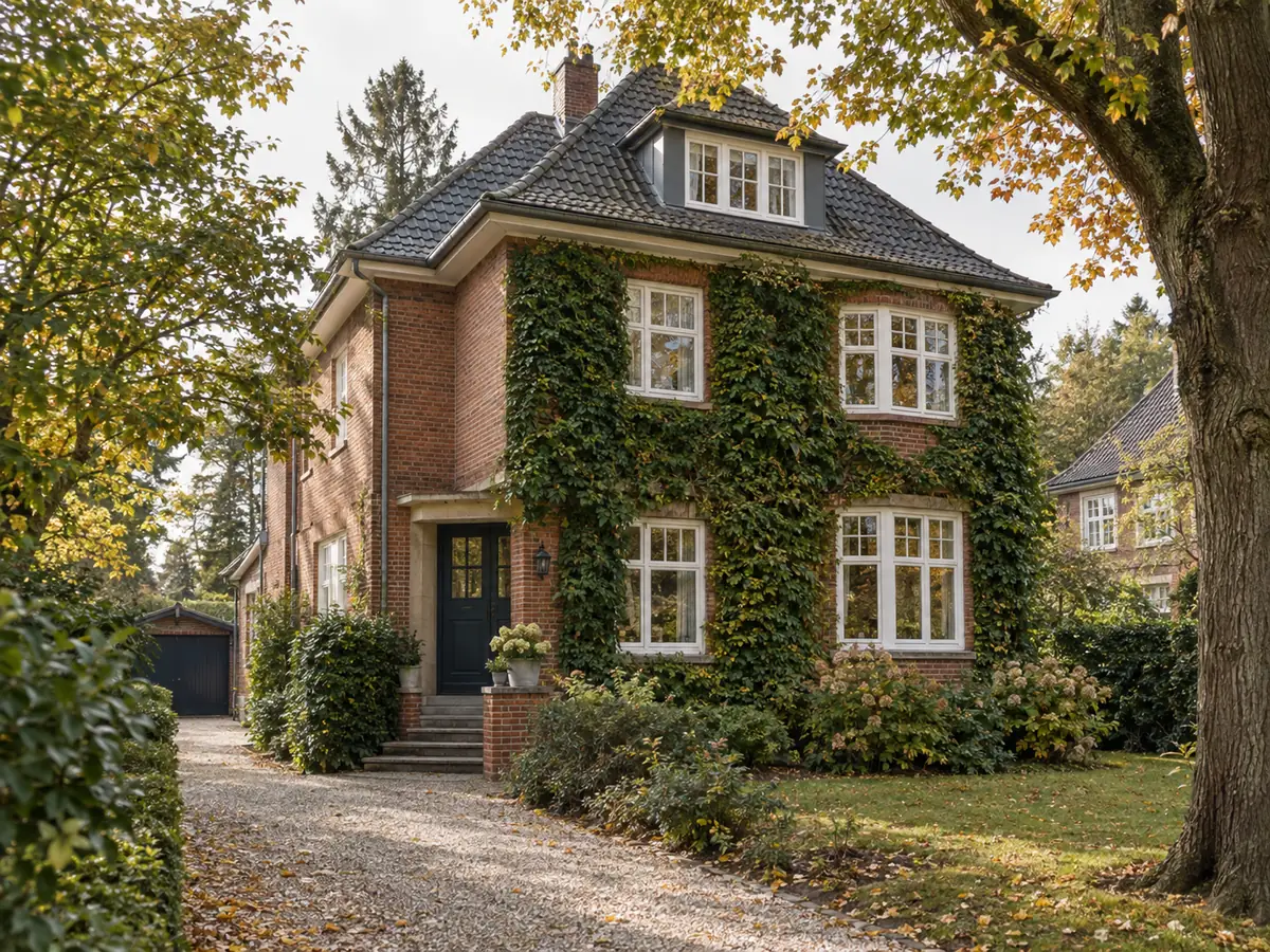 Rotklinker-Haus mit Garten in Hamburg